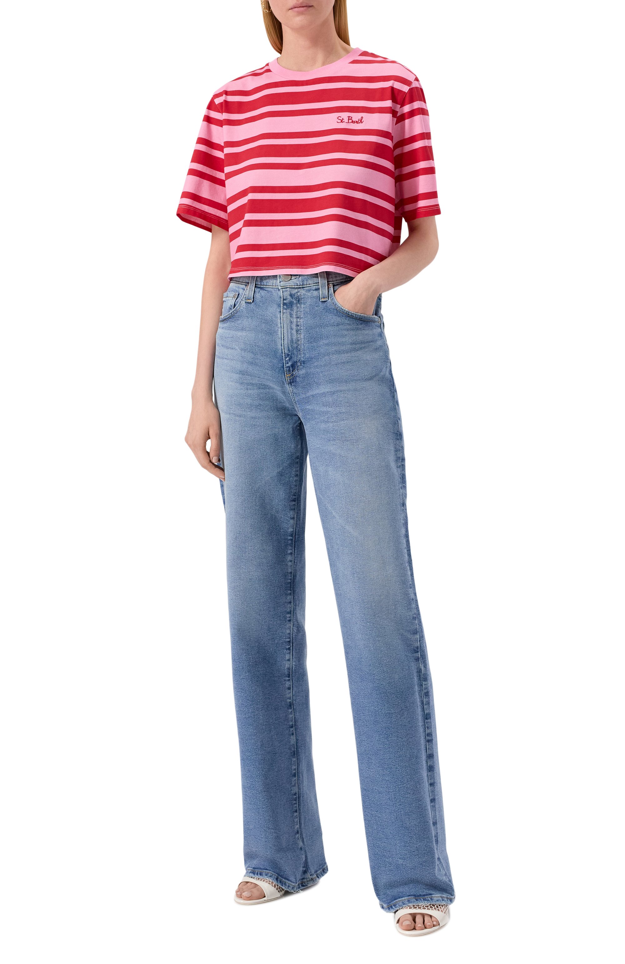 Хлопковая футболка MC2 SAINT BARTH, арт. STBW MALIA/06780H, фото 2