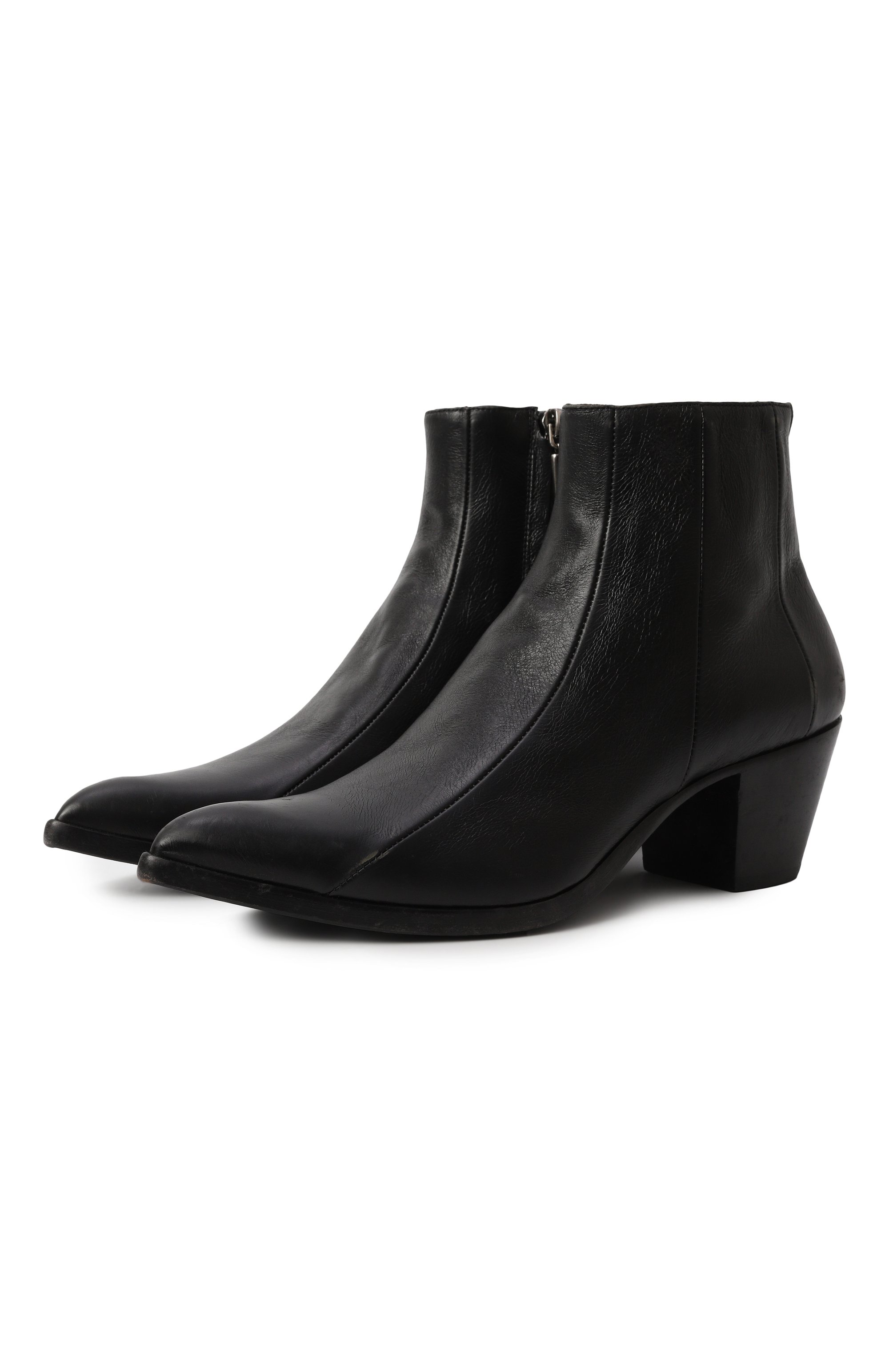 Кожаные казаки lukas SAINT LAURENT, арт. 558996/0Z000, фото 1