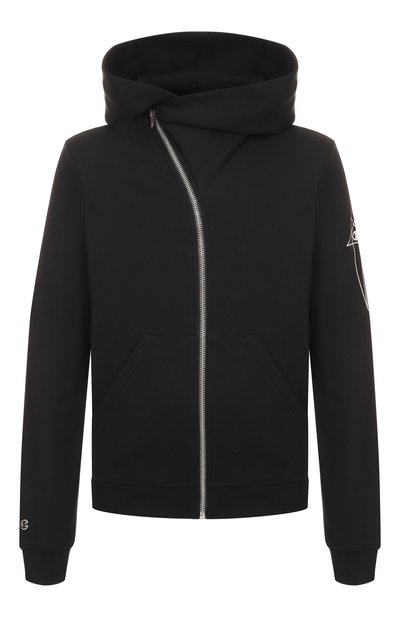 Мужской хлопковая толстовка rick owens x champion RICK OWENS, арт. CM01E1665/CHFE