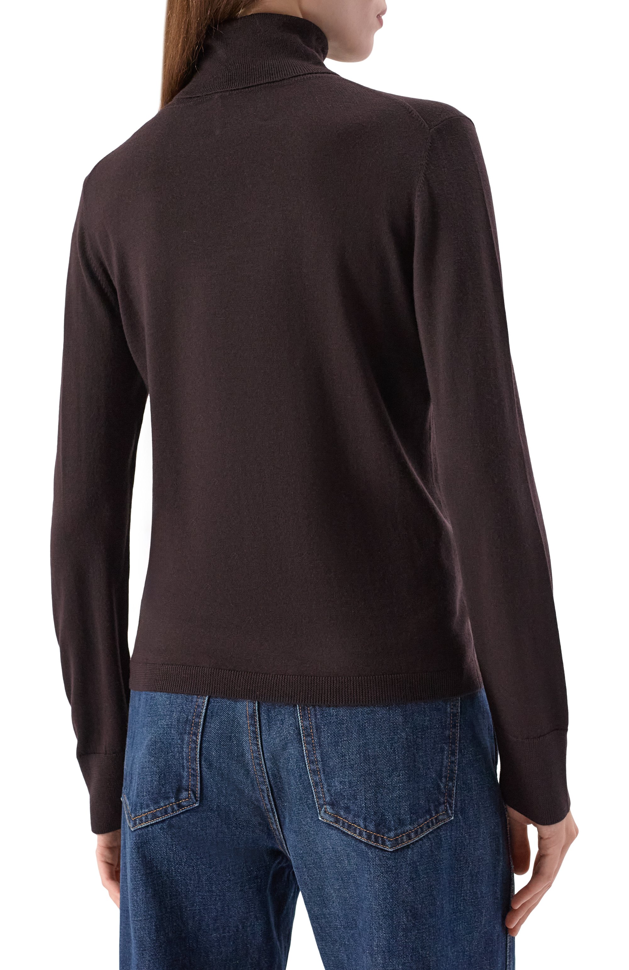 Шерстяная водолазка ALLUDE, арт. 255/64012, фото 4