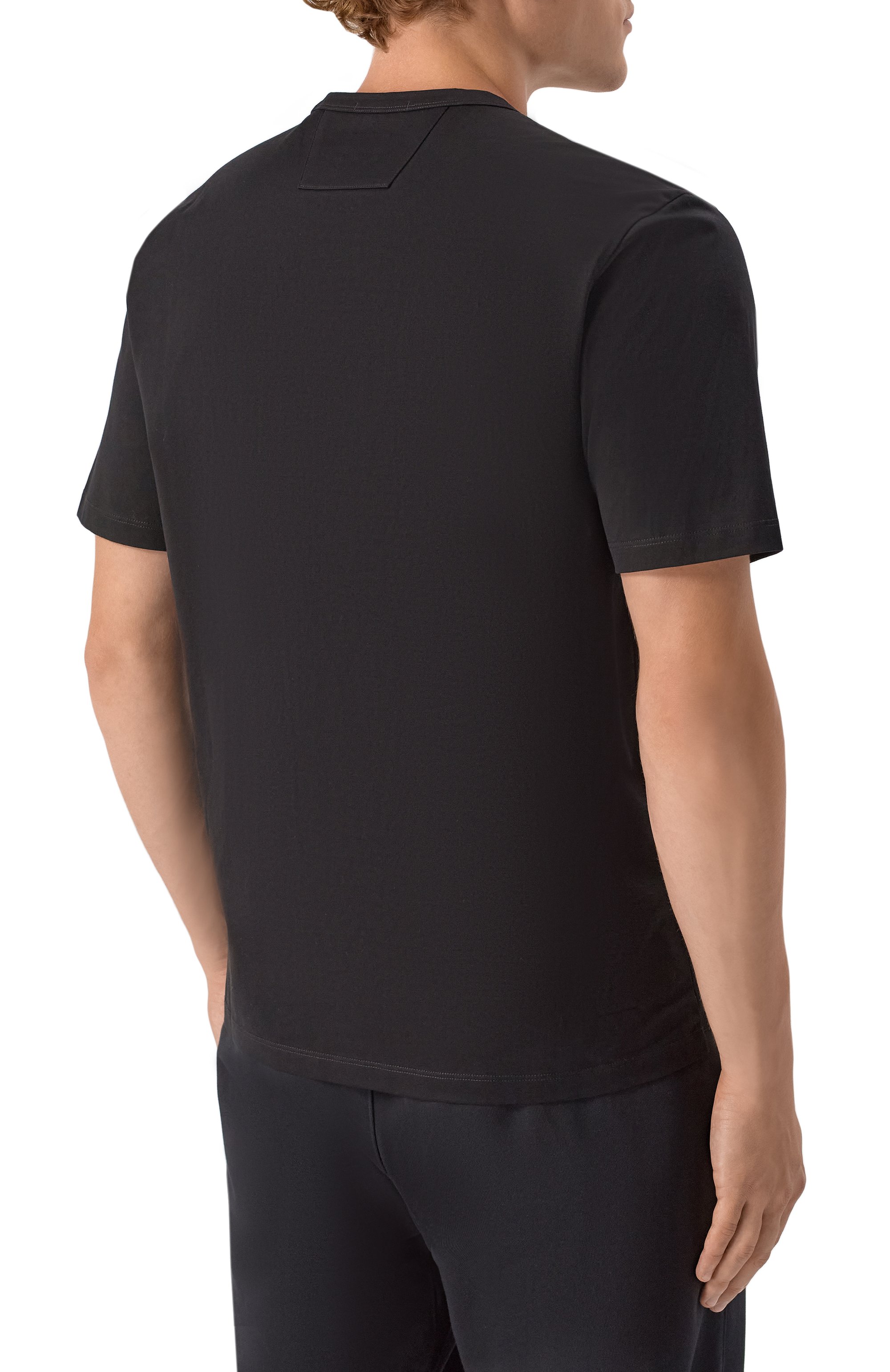 Хлопковая футболка C.P. COMPANY, арт. 19CLTS055A006370W, фото 4