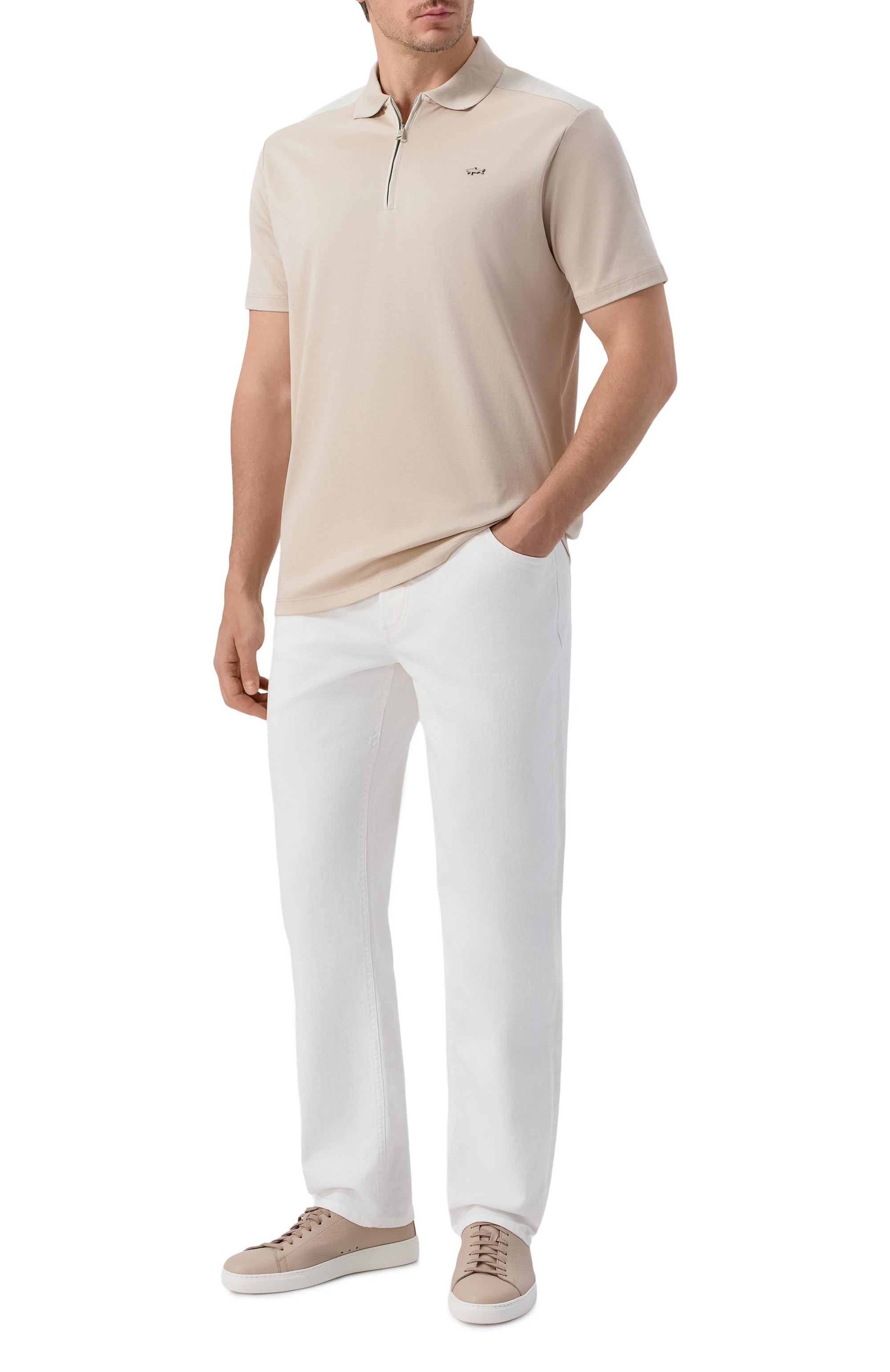 Хлопковое поло PAUL&SHARK, арт. 26411271_001, фото 2