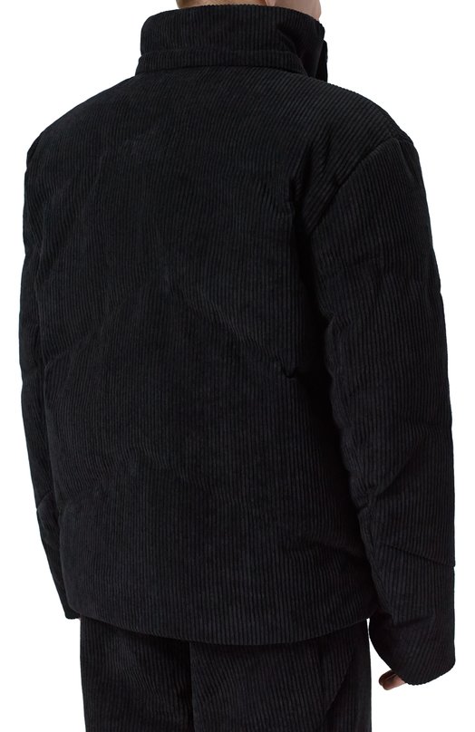 Вельветовый пуховик EA7 7M000446/AF14636 Чёрный  7M000446/AF14636 Фото 6