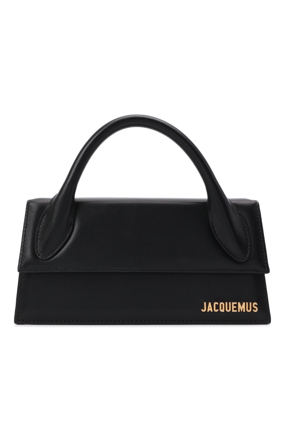 Jacquemus chiquito long bag ブラック Женская черная сумка le chiquito long JACQUEMUS купить в интернет