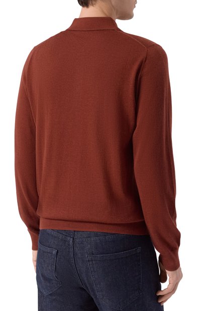 Поло из кашемира и шелка CORNELIANI, арт. 26M539-2625129, фото 4