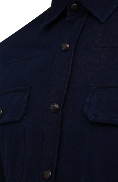 Джинсовая рубашка ZEGNA, арт. UZX25/STT3, фото 5