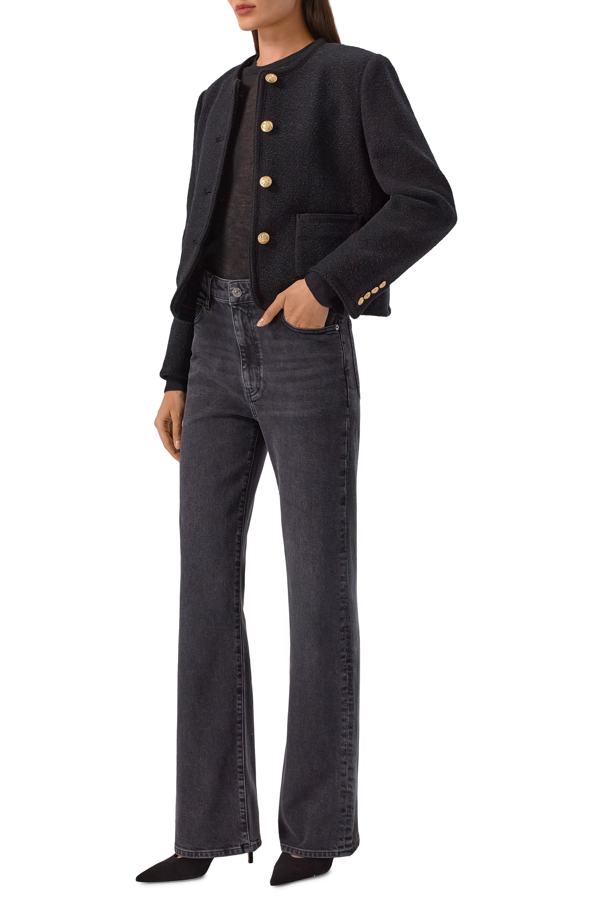 Пуловер JACOB COHEN черного цвета по цене 57250 руб., арт. 25I P/JDM_SG009 000 X0024 FL, фото 2 Пуловер JACOB COHEN, арт. 25I P/JDM_SG009 000 X0024 FL, фото 2