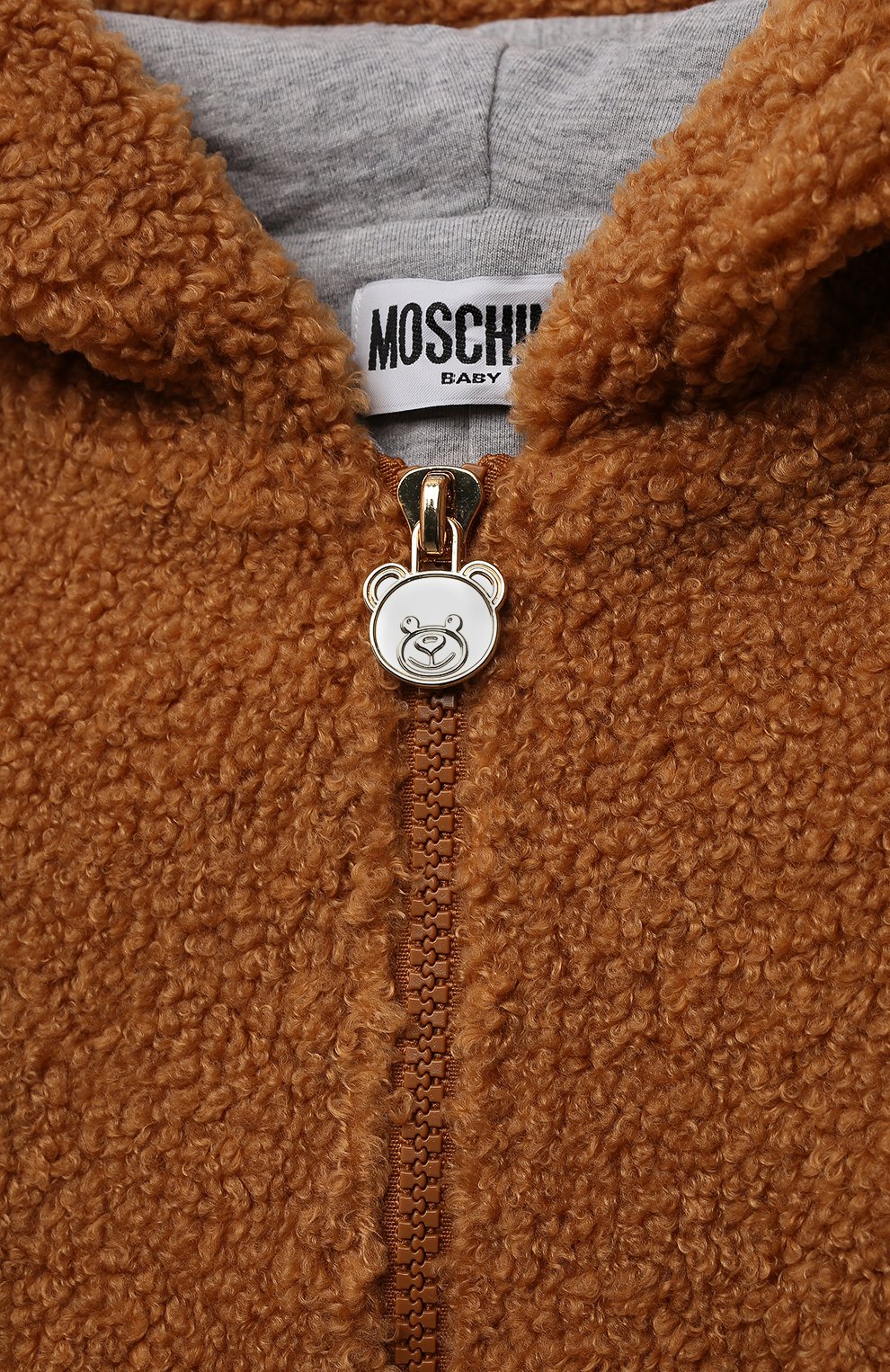 Комбинезон MOSCHINO коричневого цвета по цене 25350 руб., арт. MUT027/LIA00, фото 3 Комбинезон MOSCHINO, арт. MUT027/LIA00, фото 3