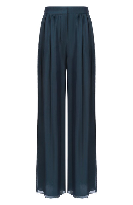 Брюки из вискозы и шелка Giorgio Armani GW002794/AF25746 Зелёный GW002794/AF25746