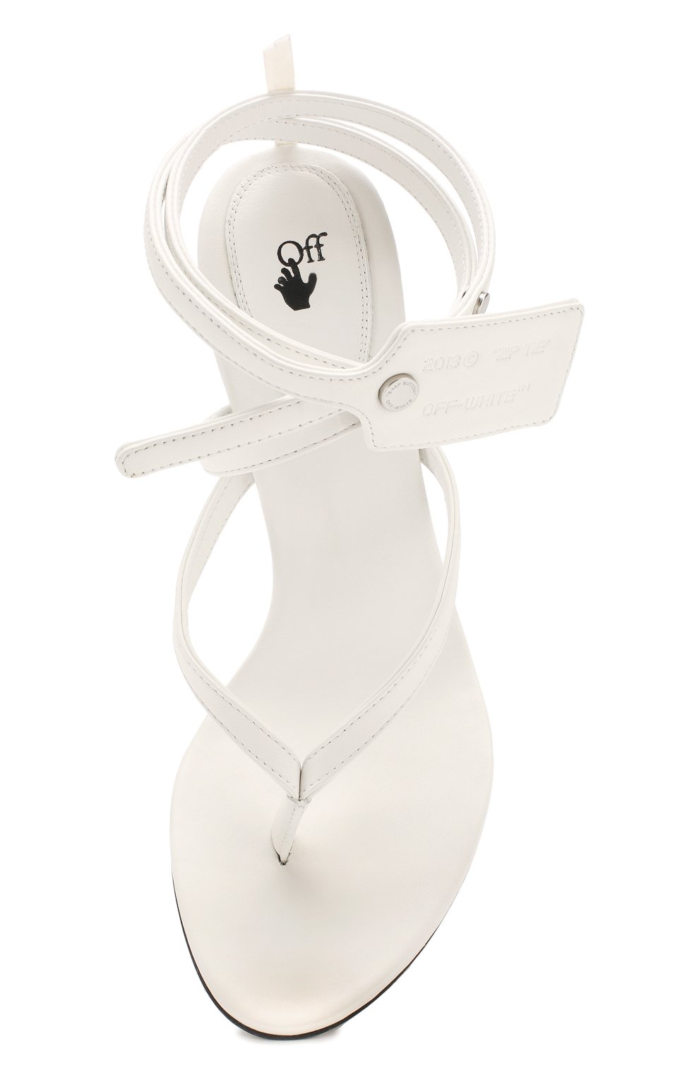 Кожаные босоножки OFF-WHITE, арт. 0WIA229S20LEA0010100, фото 5