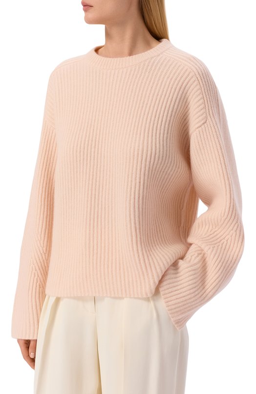 Кашемировый свитер Loulou de Saison AXEL LDS Розовый  AXEL LDS Фото 3