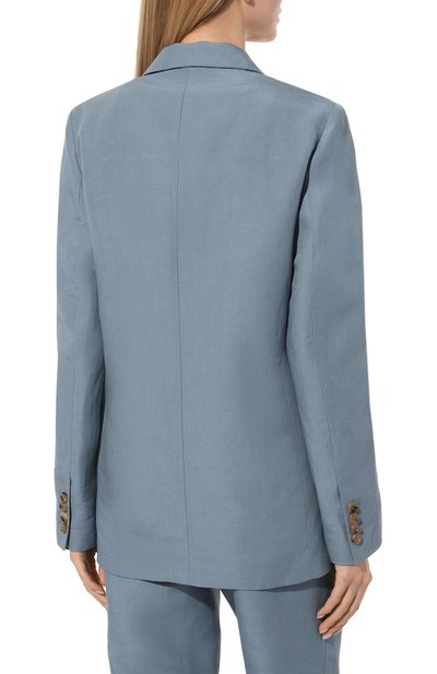 Жакет OLOLOL голубого цвета по цене 54000 руб., арт. OLJT012V/9007.905/S23, фото 4 Жакет OLOLOL, арт. OLJT012V/9007.905/S23, фото 4