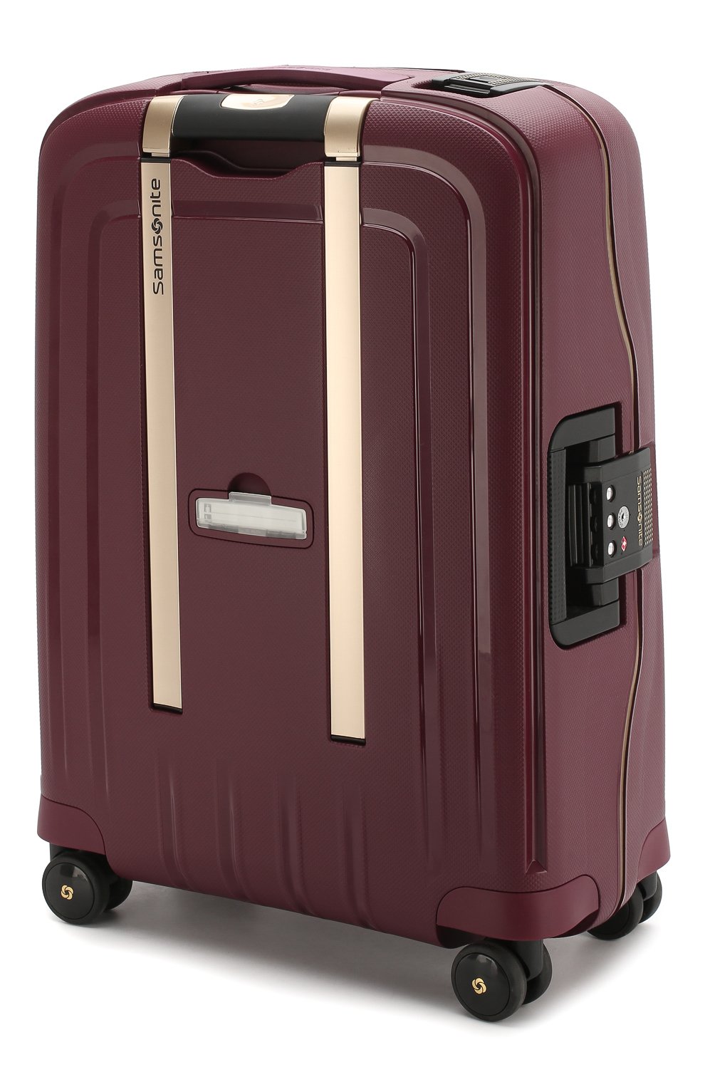 Дорожный чемодан s'cure dlx SAMSONITE бордового цвета по цене 23650 руб., арт. U44-20003, фото 2 Дорожный чемодан s'cure dlx SAMSONITE, арт. U44-20003, фото 2