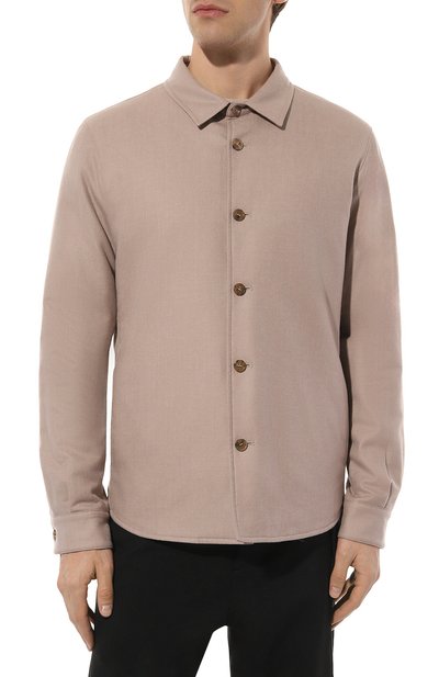 Кашемировая куртка-рубашка COLOMBO, арт. GI00428/SI, фото 3