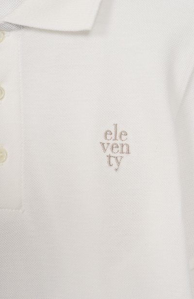 Хлопковое поло ELEVENTY, арт. EY8P71/Z3736_001, фото 3