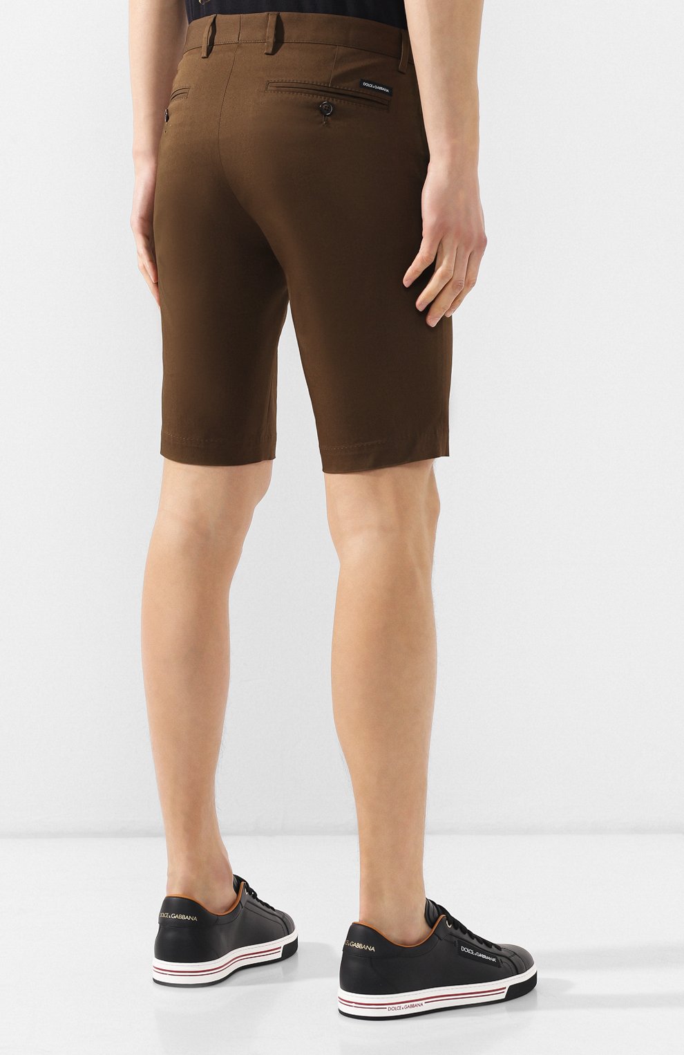 Хлопковые шорты DOLCE & GABBANA, арт. GY6GMT/FUFIS, фото 4