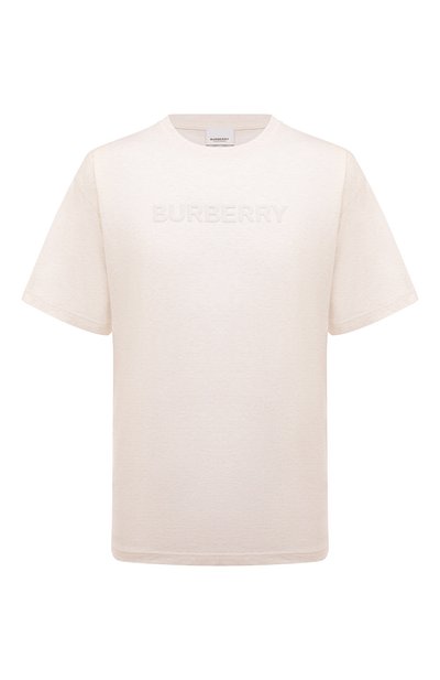 Хлопковая футболка BURBERRY, арт. 8068709, фото 1
