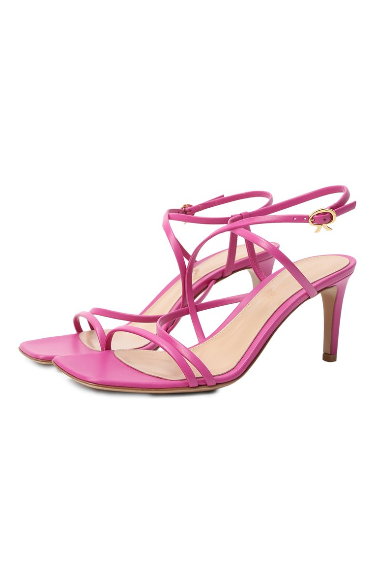 Кожаные босоножки manilla GIANVITO ROSSI, арт. G32063.70RIC.NAPPEAH, фото 1