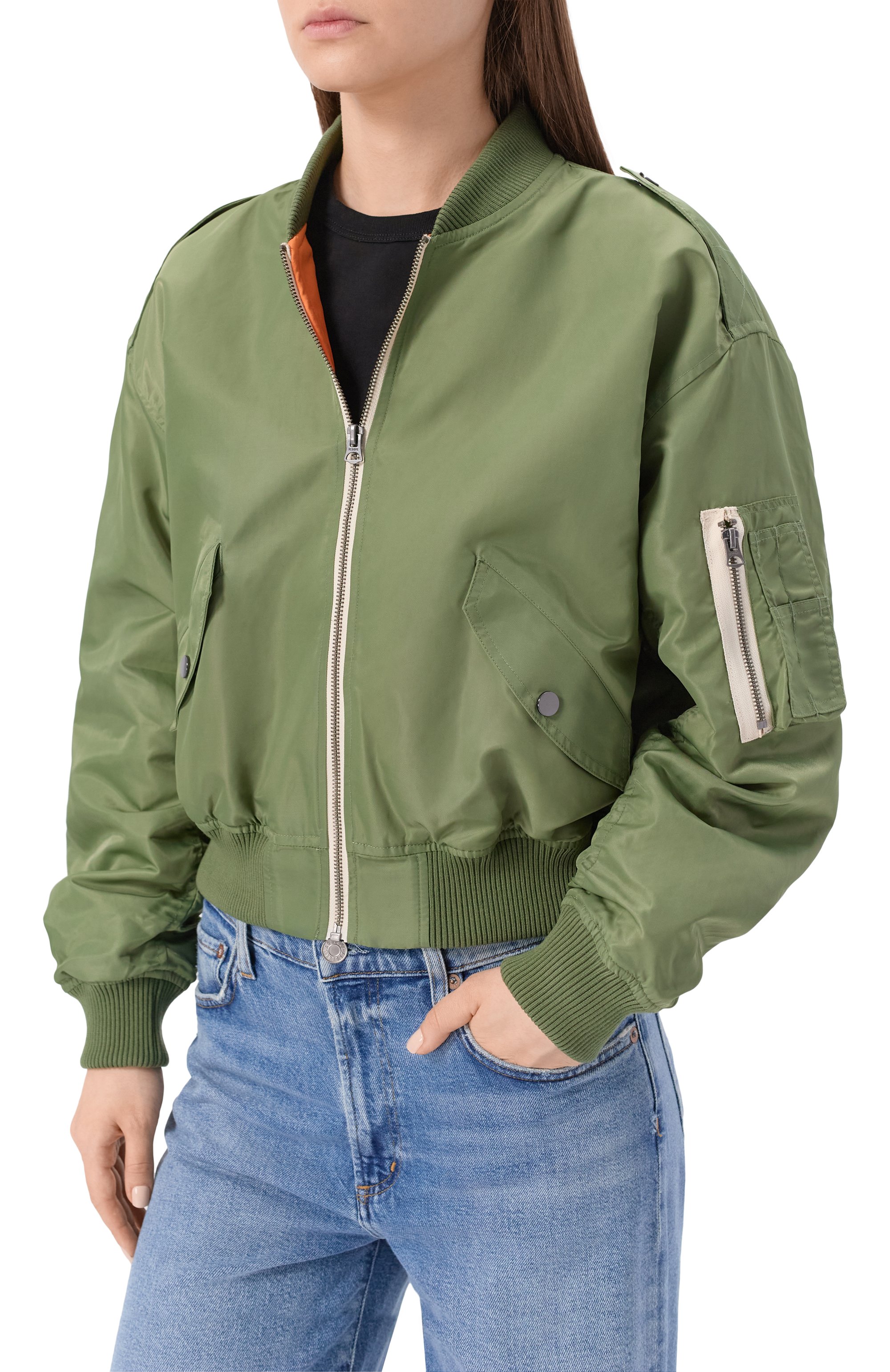 Бомбер RE/DONE, арт. 858-06WBMRJKT, фото 3