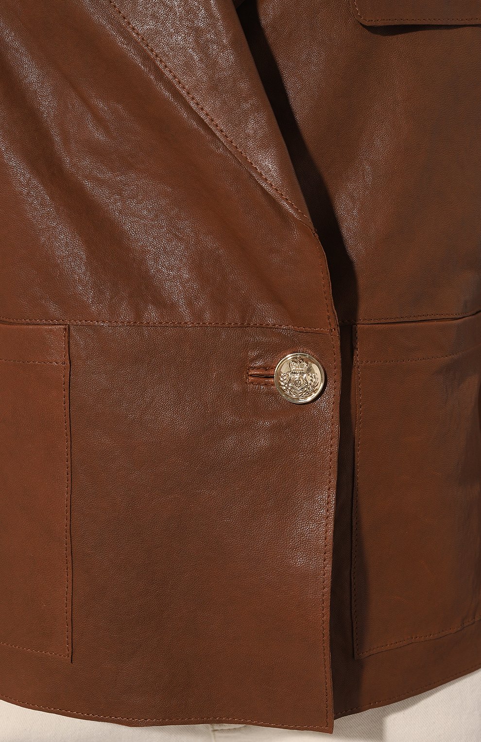 Кожаный жакет VENERA M., арт. 1871, фото 5