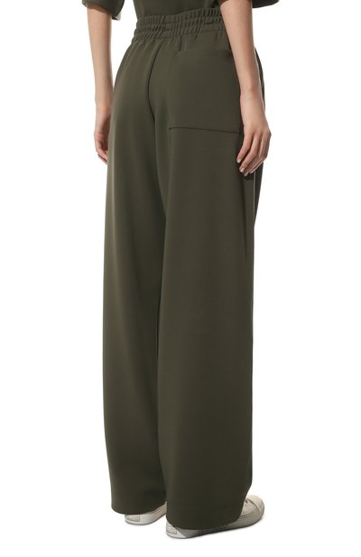 Брюки DRIES VAN NOTEN хаки цвета по цене 62350 руб., арт. 221-011146-4308, фото 4 Брюки DRIES VAN NOTEN, арт. 221-011146-4308, фото 4