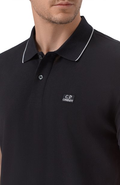 Хлопковое поло C.P. COMPANY, арт. RCCMPL722A/005263W, фото 5