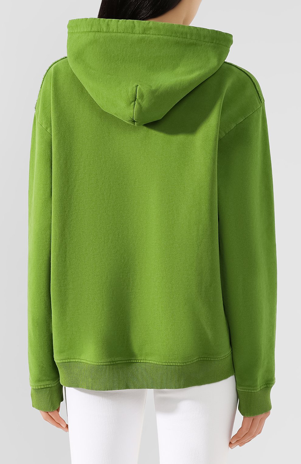 Хлопковое худи ACNE STUDIOS, арт. AI0049/W, фото 4