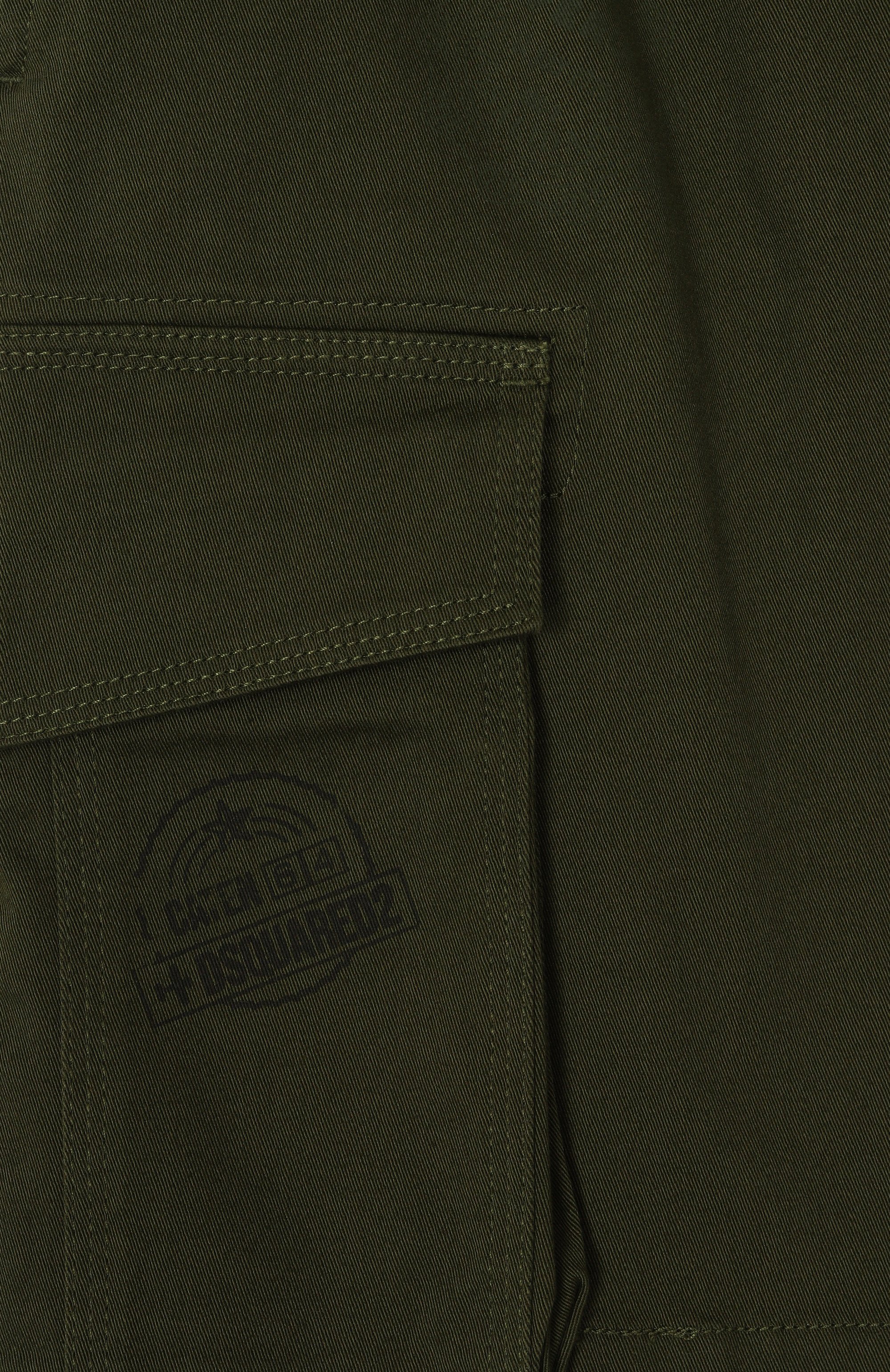 Хлопковые шорты-карго DSQUARED2 хаки цвета по цене 26350 руб., арт. DQ2773/D0093, фото 3 Хлопковые шорты-карго DSQUARED2, арт. DQ2773/D0093, фото 3