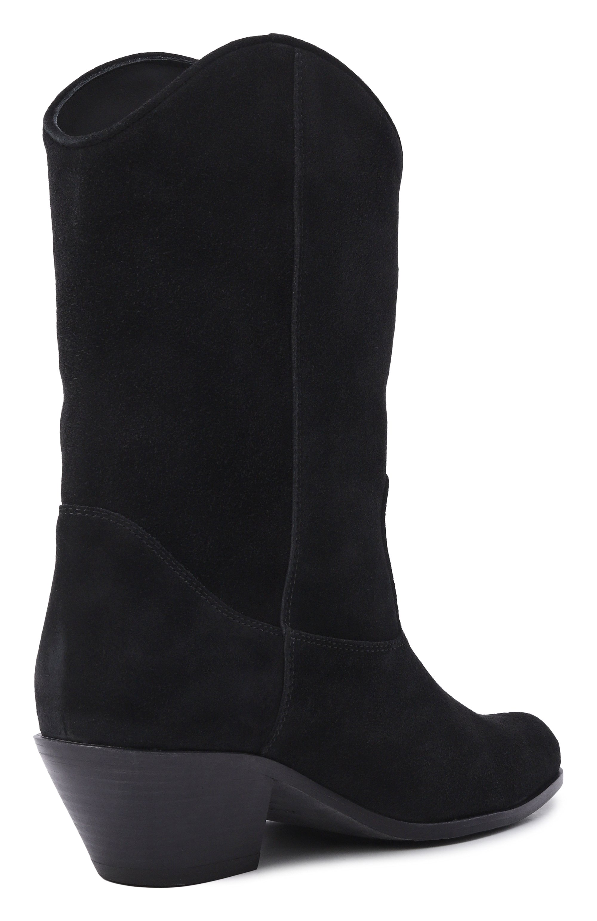 Замшевые казаки k12_dallas VIC MATIE черного цвета по цене 62150 руб., арт. 1K5502D_K12H010101, фото 5 Замшевые казаки k12_dallas VIC MATIE, арт. 1K5502D_K12H010101, фото 5