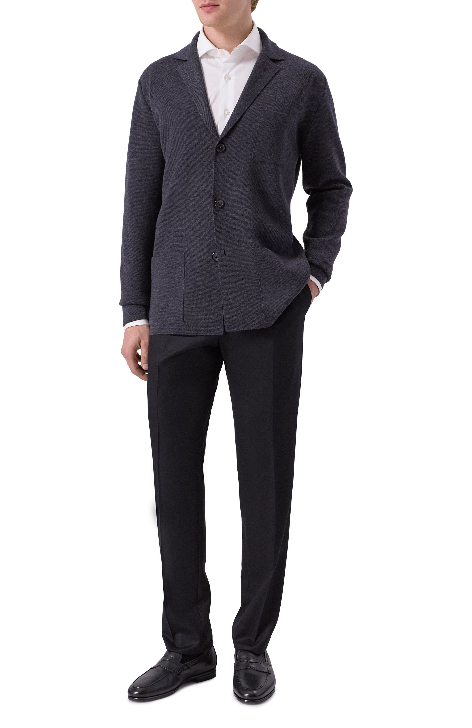 Шерстяной пиджак CORNELIANI, арт. 26M586-2625164, фото 2