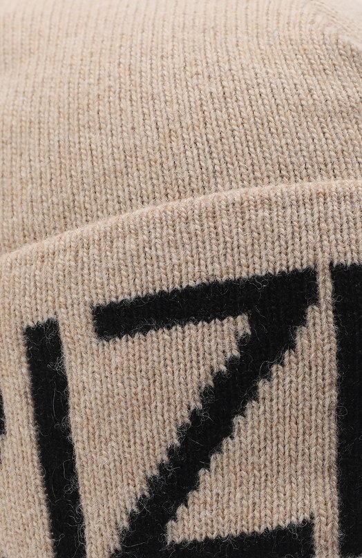 Шерстяная шапка Patrizia Pepe Бежевый, фото 3