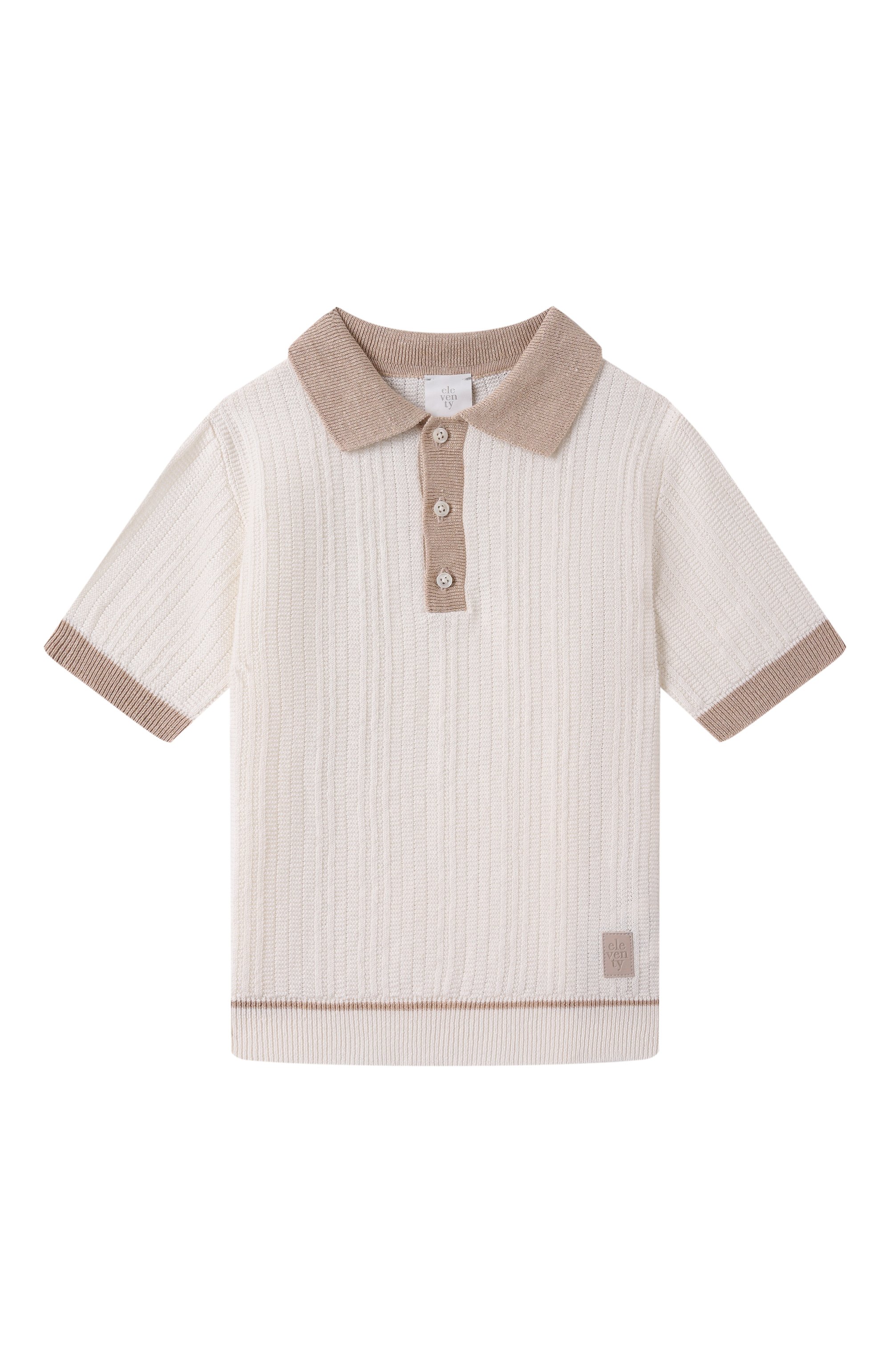 Поло изо льна и хлопка ELEVENTY, арт. EW9P01/Z2124/4-8, фото 1