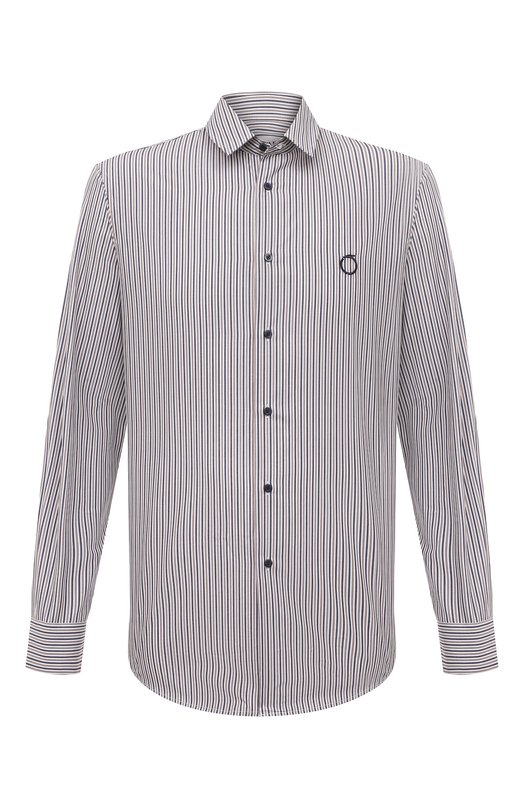 

Хлопковая рубашка Trussardi, Разноцветный