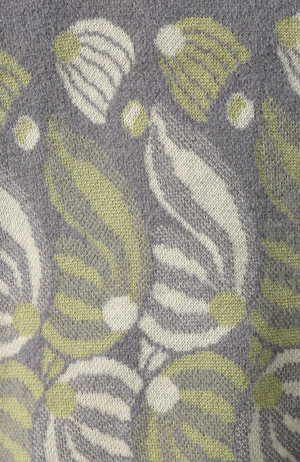 Шерстяной топ DRIES VAN NOTEN серого цвета по цене 49600 руб., арт. 192-11260-8723, фото 5 Шерстяной топ DRIES VAN NOTEN, арт. 192-11260-8723, фото 5