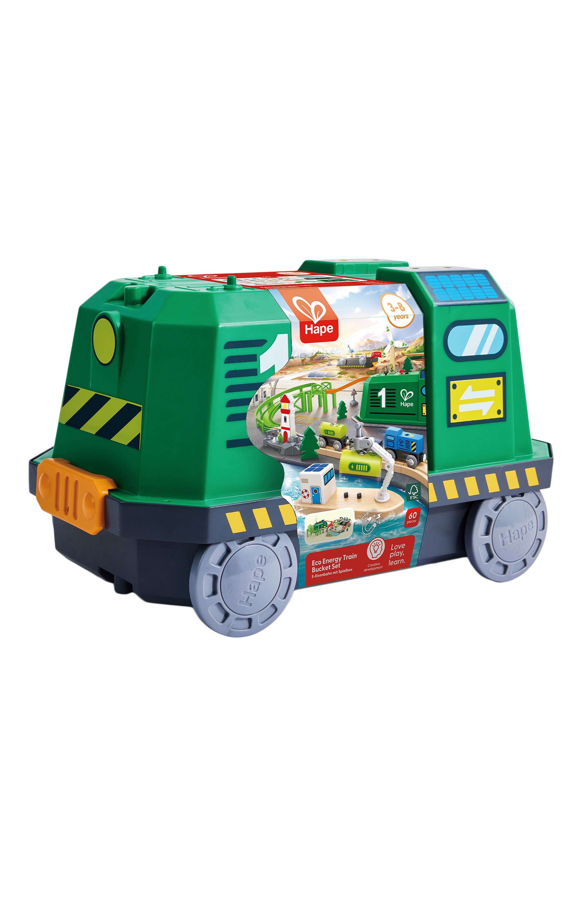 Железная дорога ветро-солнечная электростанция HAPE, арт. E3885_HP, фото 2