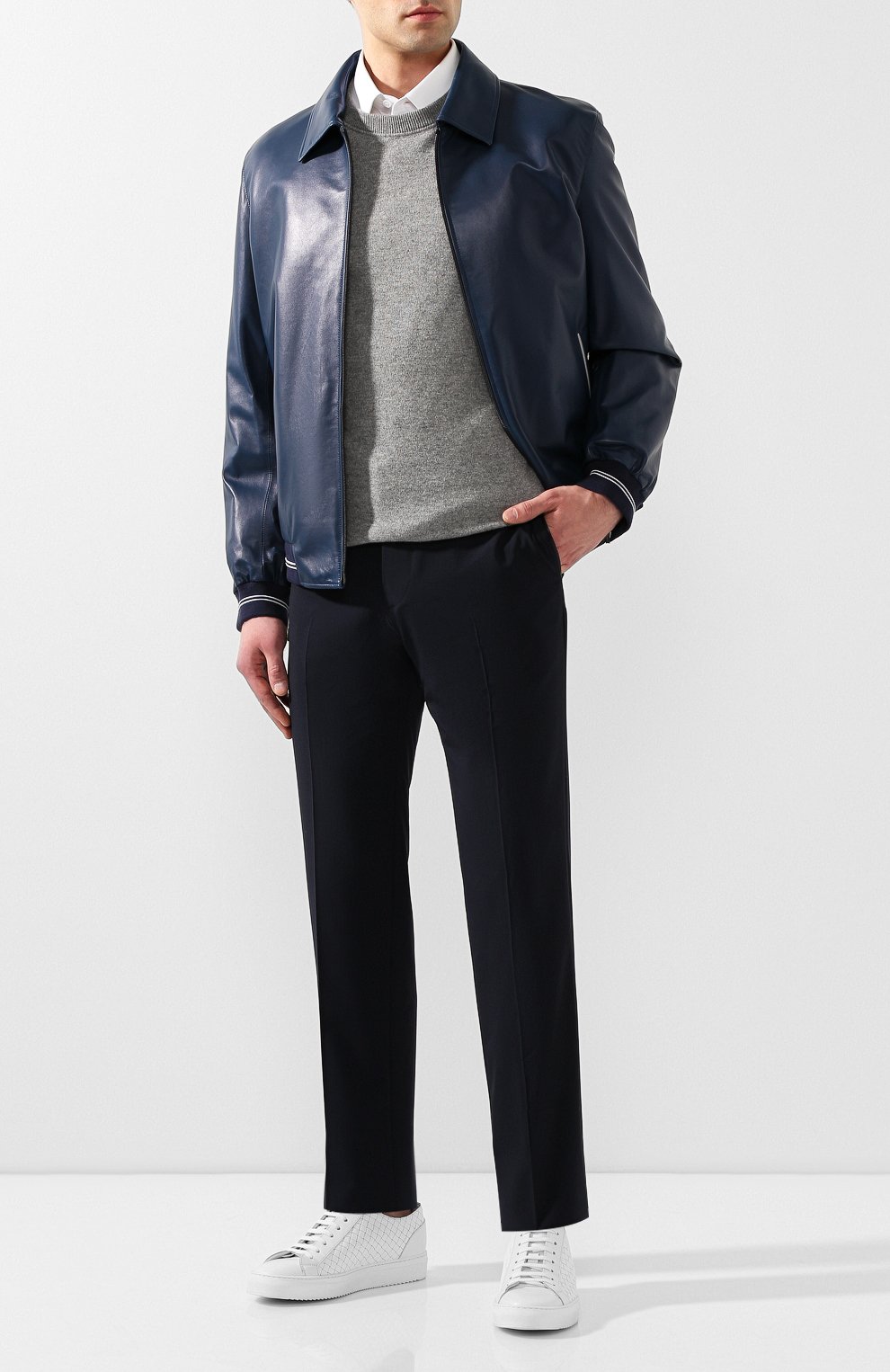 Шерстяные брюки ZILLI, арт. M0T-40-38N-C6004/0001, фото 2