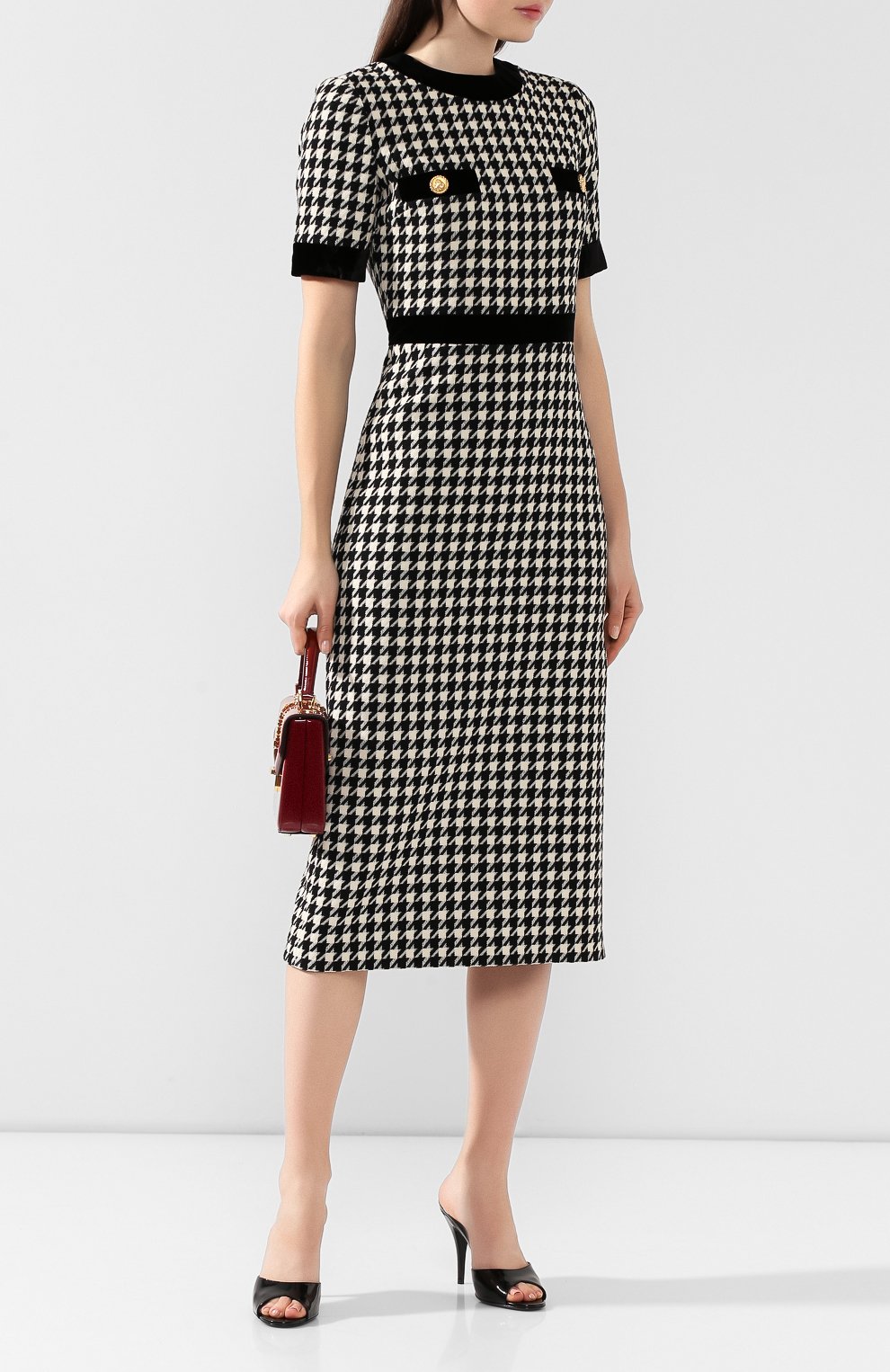 Платье с накидкой GUCCI, арт. 595328/ZACKI, фото 6