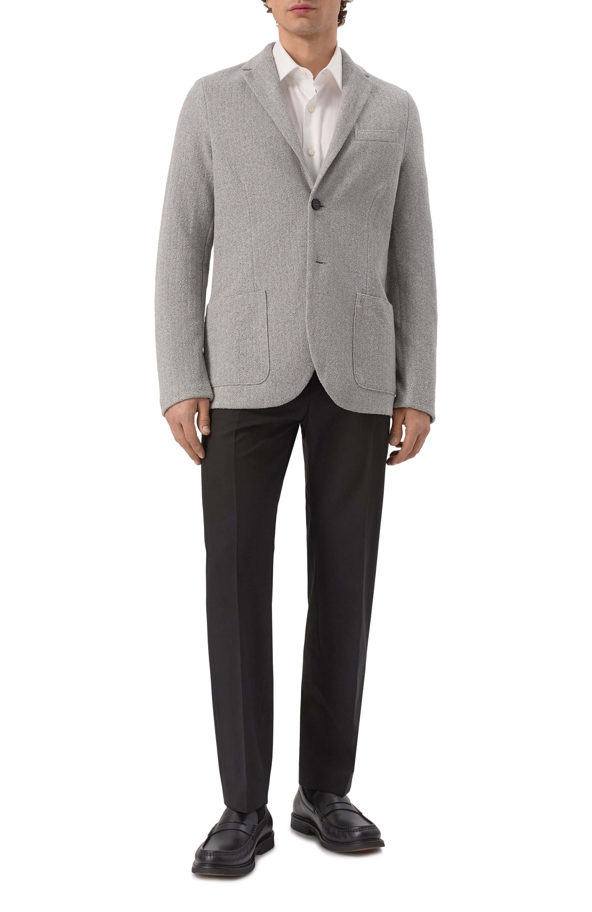 Хлопковый пиджак HARRIS WHARF LONDON, арт. C8Z22PXE, фото 2