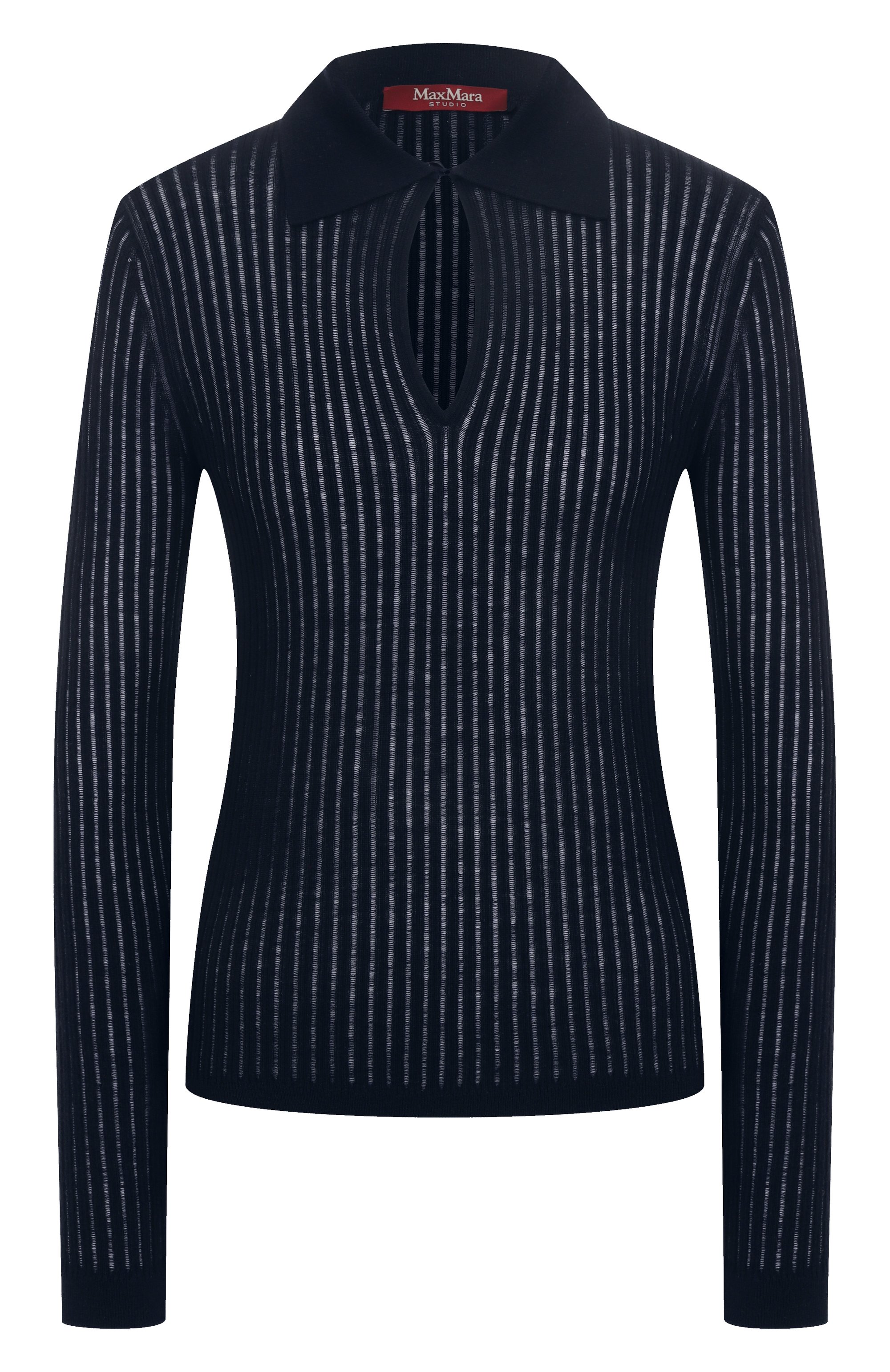 Пуловер из шелка и шерсти MAX MARA STUDIO, арт. EGREGE, фото 1