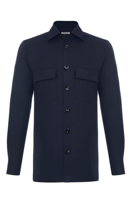 Мужская шерстяная рубашка KITON, арт. UMC016K0124G05