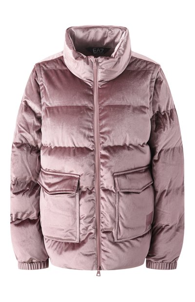 Бархатный пуховик EA7, арт. 6DTB06/TNGBZ, фото 1