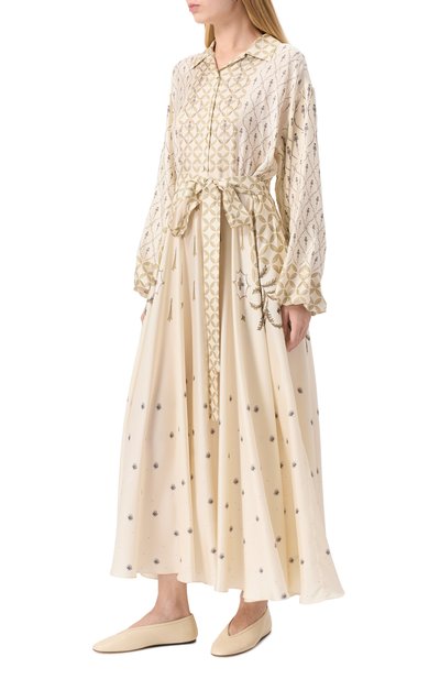 Шелковое платье AKHMADULLINA, арт. 1225.5D107/S003, фото 3