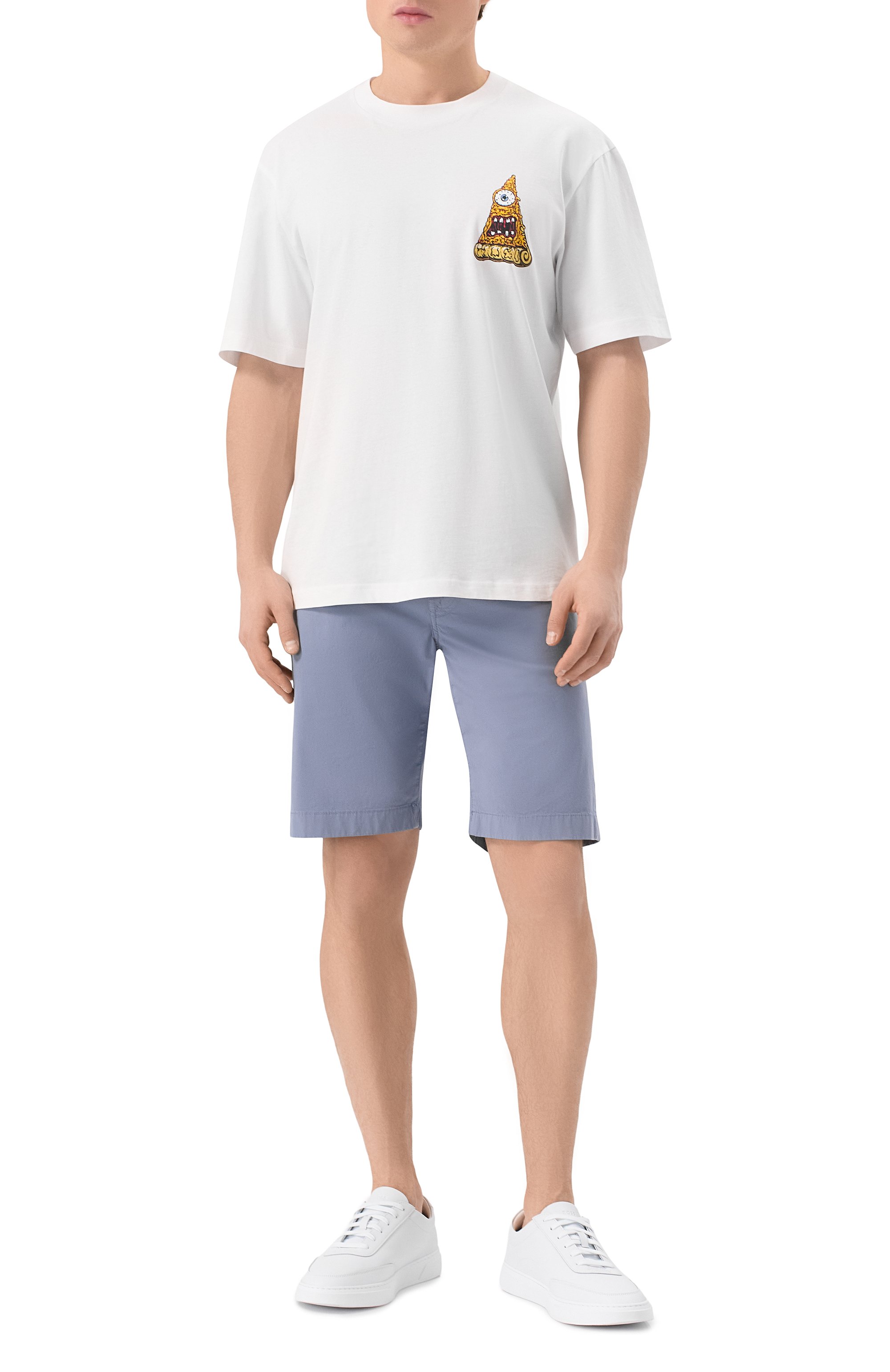 Хлопковая футболка HUGO BLUE, арт. 50533390, фото 2