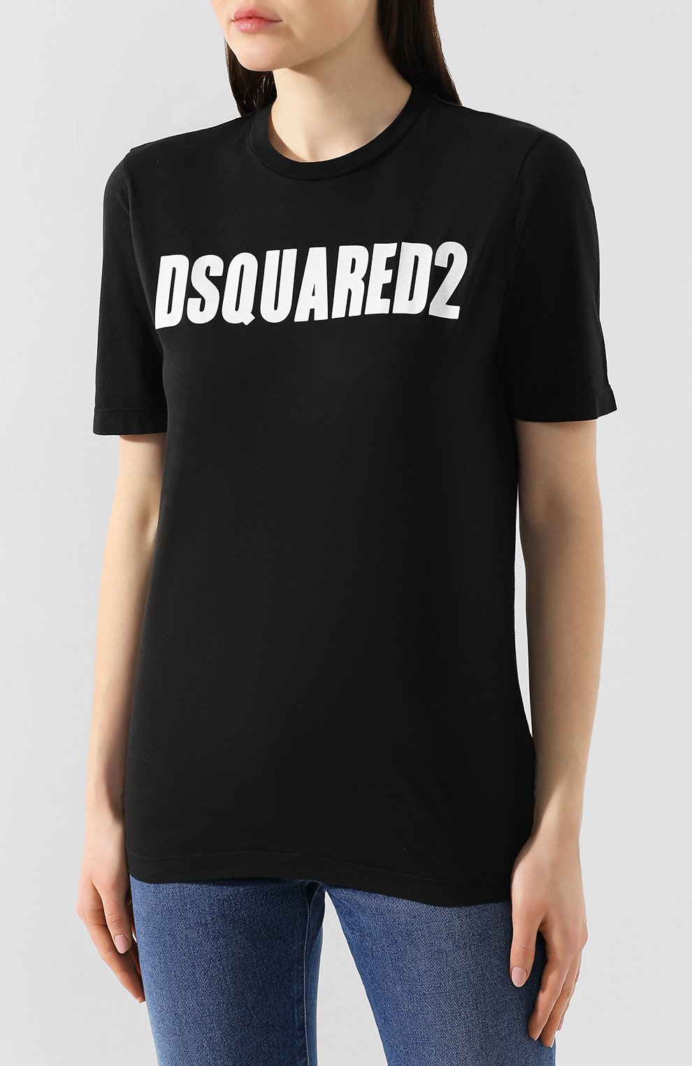 Хлопковая футболка DSQUARED2, арт. S72GD0147/S21600, фото 3