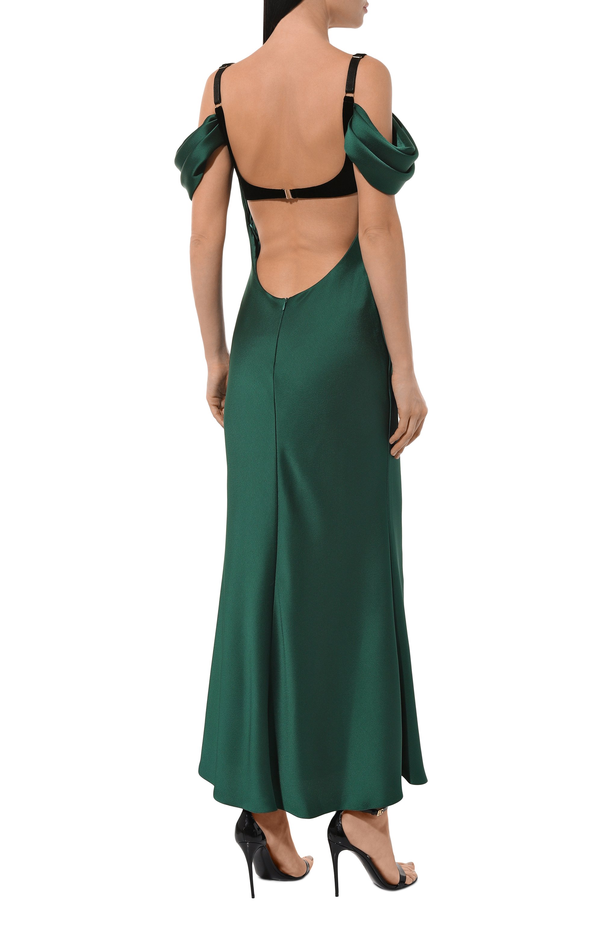 Атласное платье RASARIO, арт. RS24F053DD018, фото 4