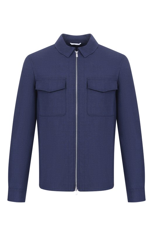 Шерстяная куртка-рубашка Marco Pescarolo URUS/5320 Синий URUS/5320