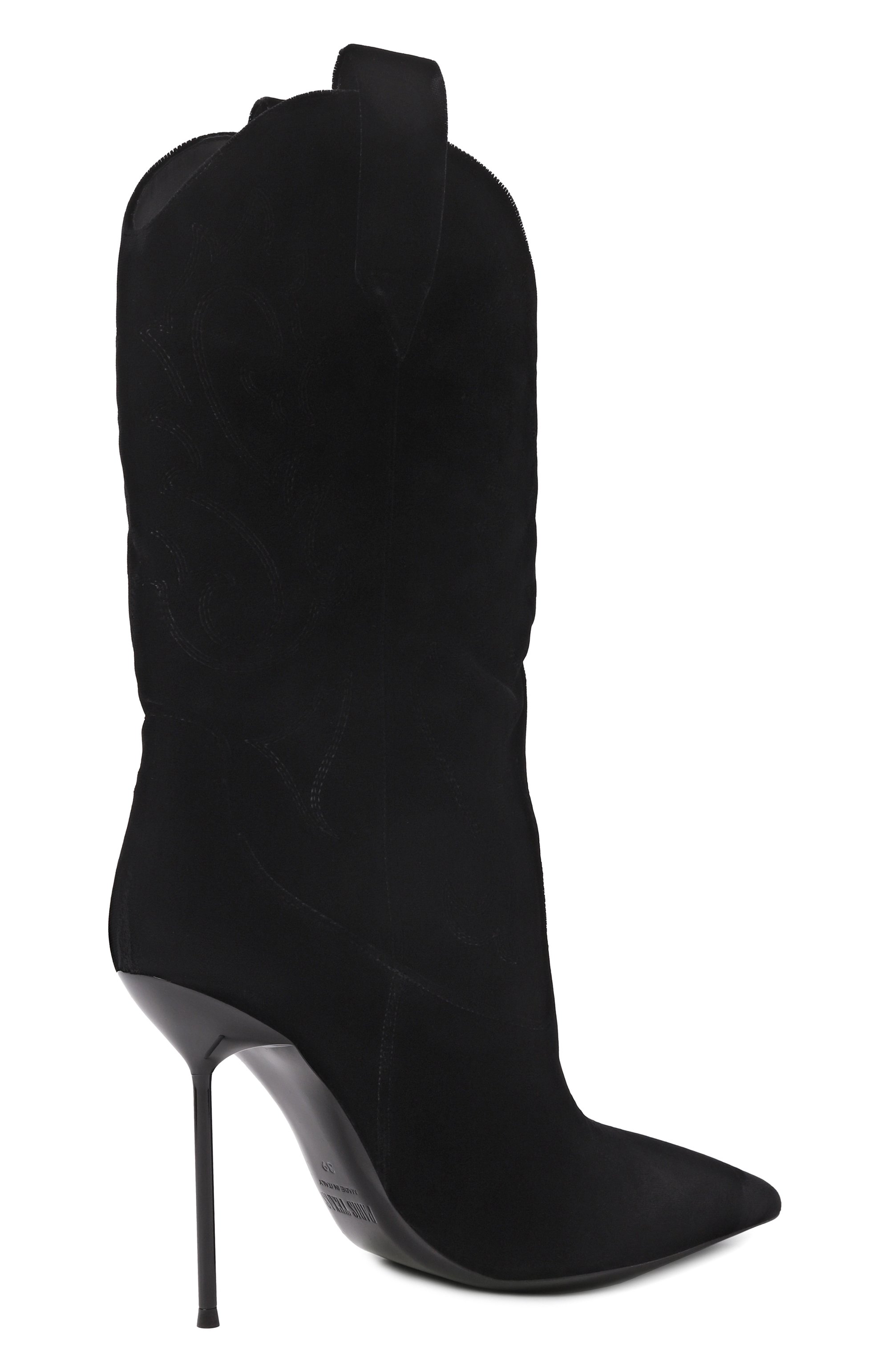 Бархатные полусапоги lidia western 105 PARIS TEXAS, арт. PX1809/XVLV6, фото 5