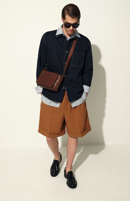 Джинсовая рубашка Burberry 8099416 Синий  8099416 Фото 7