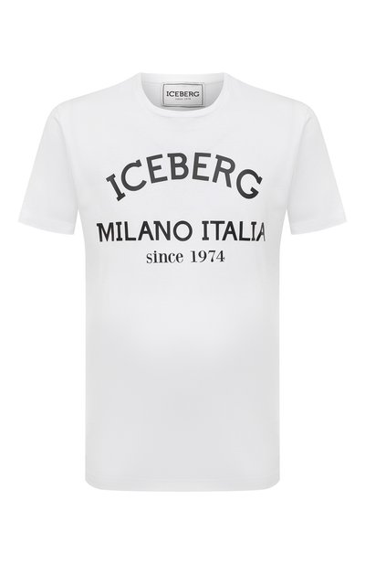 Хлопковая футболка ICEBERG, арт. F02N/6325, фото 1