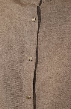 Льняная рубашка KITON, арт. D55436H08442, фото 5
